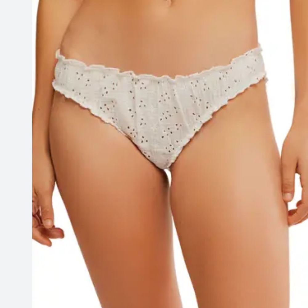 Intimately FP S & M ivory homegrown thong